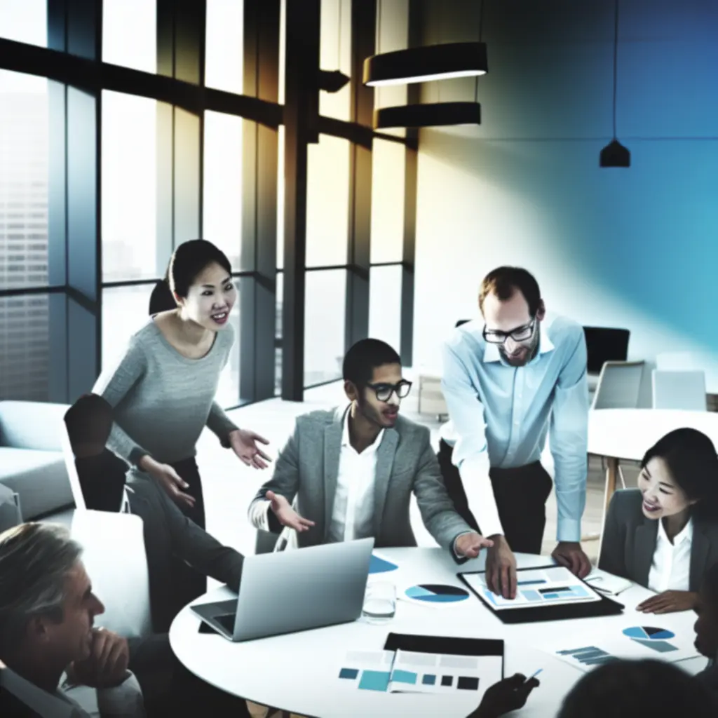 L'équipe de Jeux en Ligne FR travaillant sur la plateforme